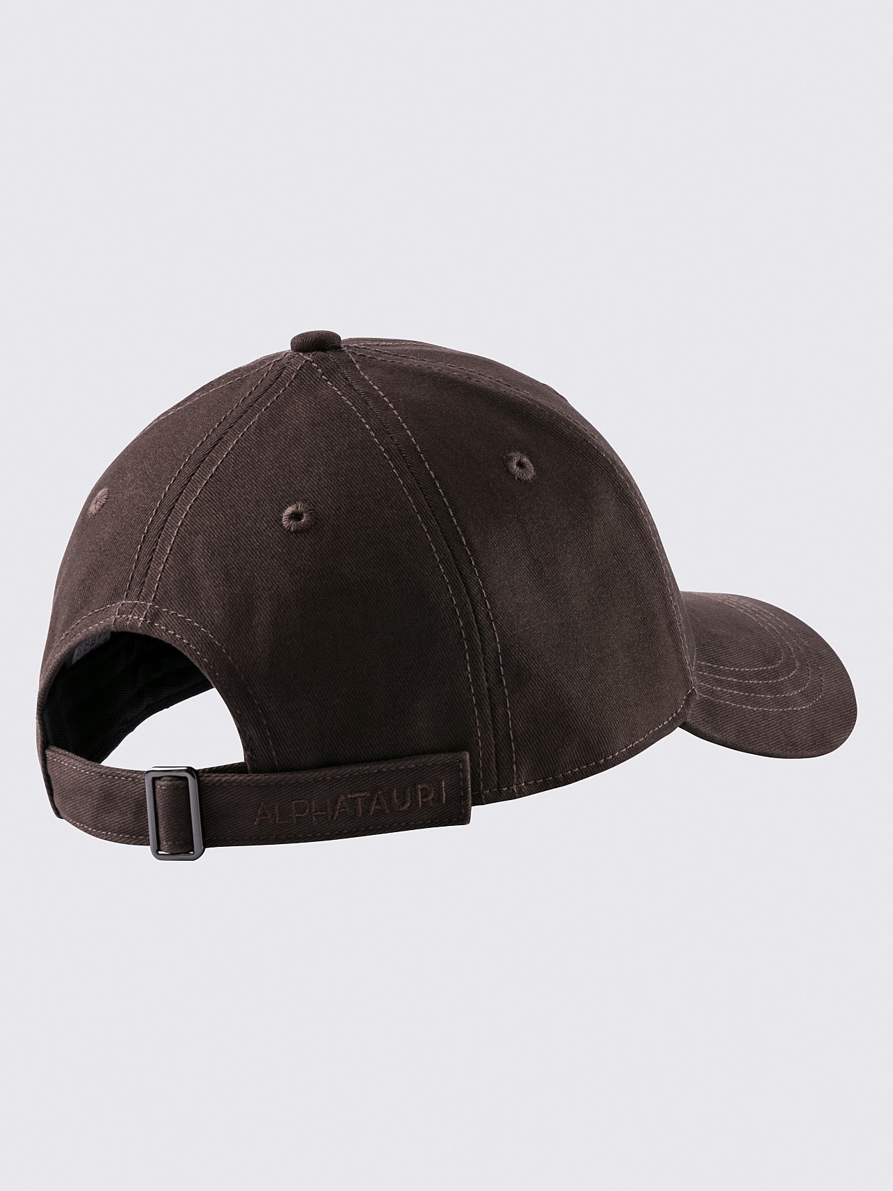 AlphaTauri | AVISO V1.Y6.01 | Classic Cap with Embroidered Logo Patch in dark brown for Unisex
