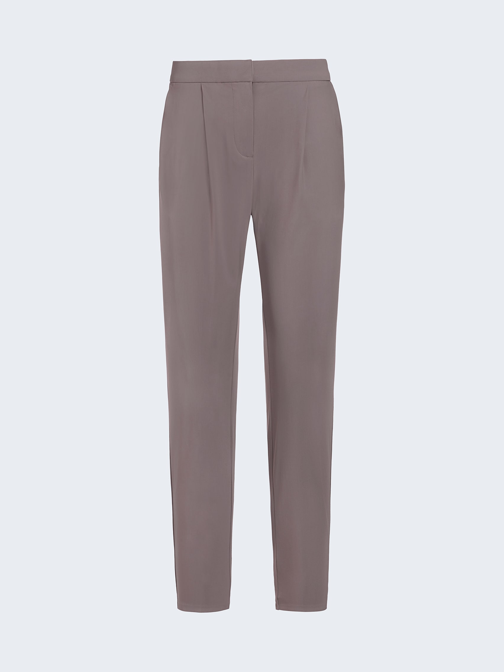 AlphaTauri | PINI V3.Y6.01 | Pantaloni rastremati facili da curare in Marrone for Donna